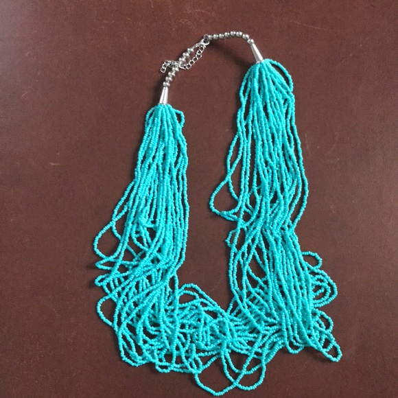 Jewelry - Vintage handmade turquoise necklace